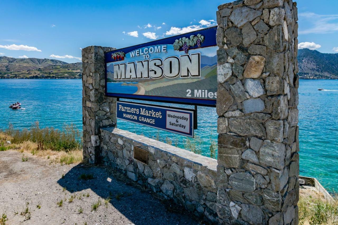 Chelan Chalet Villa Lakeside Exteriör bild